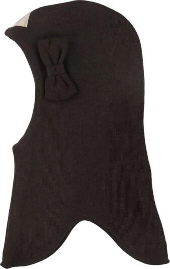 Racing Kids Balaclava Ull/Bomull 2 lags Dark Brown m. Sakt Racing Kids 2 4 år (92 104) Balaclava dobbel Brun