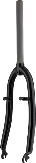 FORCE forgaffel MTB 24" AHEAD 1 1/8" 250mm lang stål V-bremse blank sort