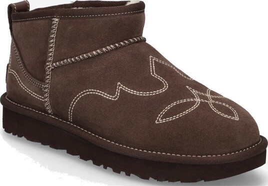 UGG W Classic Ultra Mini Western   BURNT CEDAR   38