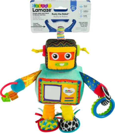 Lamaze Rusty The Robot Multi Patterned One Size