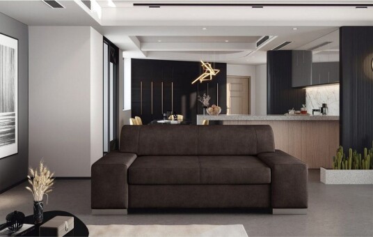 Sofa Eltap Porto Dora 28 Mørkebrun 2190x62x73 cm Sofa Eltap Porto Dora 28 Mørkebrun 2190x62x73 cm