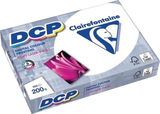 Printerpapir Clairefontaine Dcp A3 200G 250 Ark