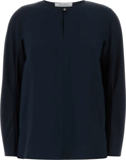 Max Mara Dame Bluser & Skjorter Blå S,