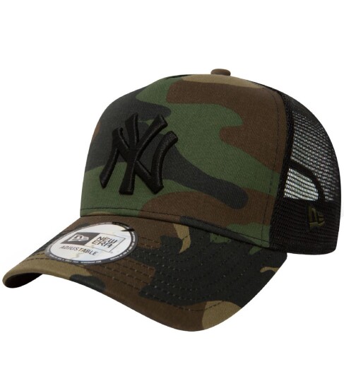 New ERA 9forty Yankees Clean Trucker Caps Hvit Unisex M