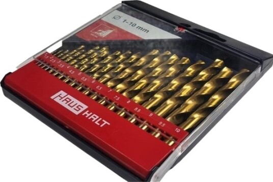Milwaukee Hss Twist Bor-Sett 19 Deler Titan 1-10 Mm Milwaukee Hss Twist Bor-Sett 19 Deler Titan 1-10 Mm
