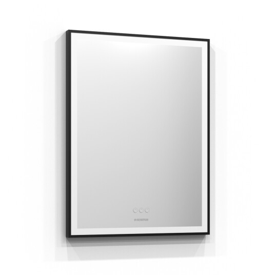 Svedbergs Ista Speil Ramme 60x80 cm med lys Sort