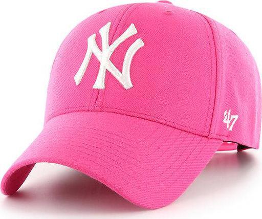 47 Merke 47 Brand New York Yankees Mvp Cap B-Mvpsp17wbp-Ma Rosa One Size