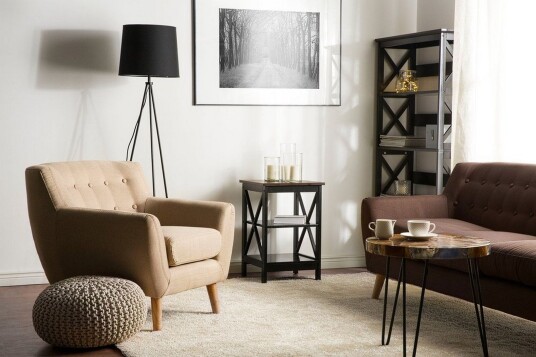 Foster Sofabord 40 cm - Svart