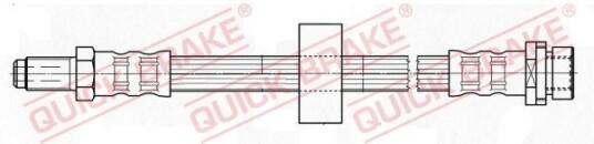 Bremseslange QUICK BRAKE 32.112