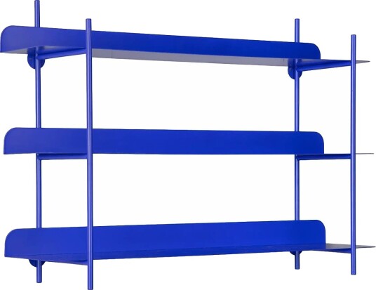 present time Wall Rack Cool Retro Blue H42CM present time Wall Rack Cool Retro Blue H42CM