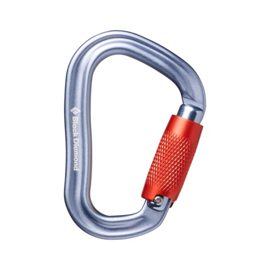 Black Diamond Vaporlock Twistlock Carabiner Gray One Size Black Diamond Vaporlock Twistlock Carabiner Gray One Size