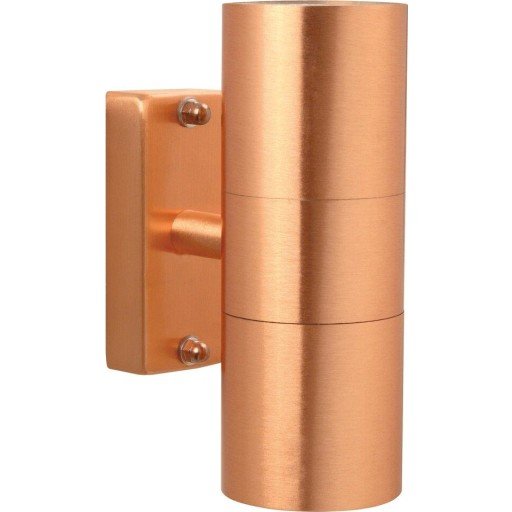 NORDLUX TIN DOBBEL VEGGLAMPE KOBBER U/LYSKILDE NORDLUX TIN DOBBEL VEGGLAMPE KOBBER U/LYSKILDE