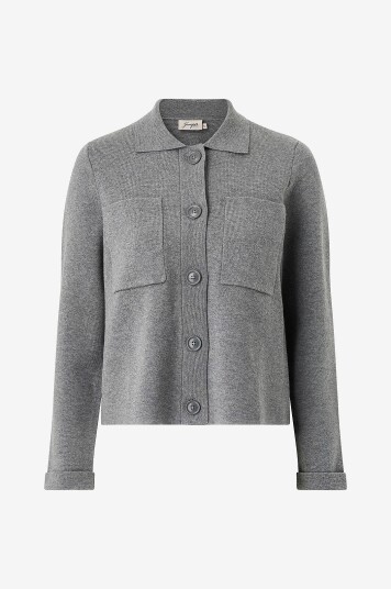 Jumperfabriken Kardigan Alexis Grå