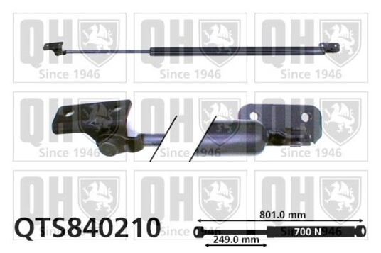 Baklukedemper QUINTON HAZELL QTS840210