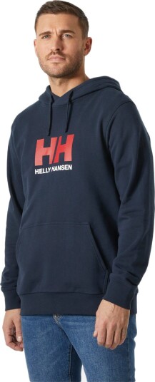Helly Hansen Men"s HH Logo Hoodie Navy 2XL Helly Hansen Men"s HH Logo Hoodie Navy 2XL