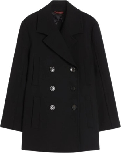 Max Mara Studio Dame Frakker Svart 2XS,