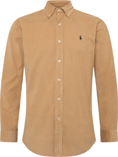 Polo Ralph Lauren Custom Fit Corduroy Shirt CLASSIC CAMEL S