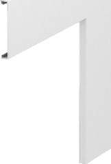 Obo Bettermann Gk-Otgfrw Hvit Pvc 400 Mm 400 Mm