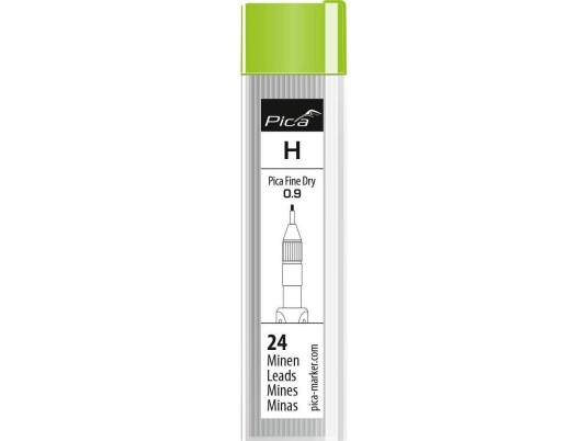 Pica Graphite Replacement Cartridge For 7030 H Hardness 24pcs. Pica Graphite Replacement Cartridge For 7030 H Hardness 24pcs.