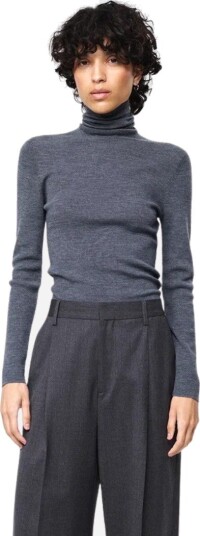 Julie Josephine Astri longsleeve S grå dame