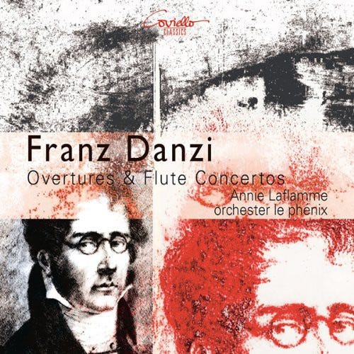Danzi, Laflamme, Orchester Le Phenix  Overtures & Flute Concertos  CD
