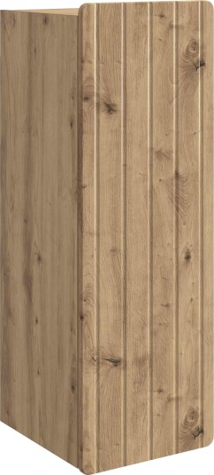 vidaXL Vegghengt skap Artisan eik 33 x 34,5 x 94 cm Konstruert tre