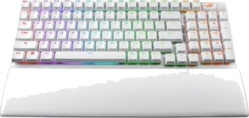 ASUS ROG Strix Scope II 96 trådløst gamingtastatur med RGB-belysning hvit ASUS ROG Strix Scope II 96 trådløst gamingtastatur med RGB-belysning hvit