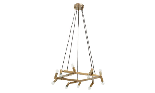 Nordal CHANDELIER Taklampe Messing 75 Nordal CHANDELIER Taklampe Messing 75