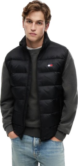 Tommy Jeans Tjm Light Down Packable Vest   Black   M