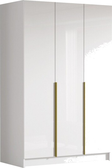 Herrelyng Garderobeskap 150x215 cm - Hvit