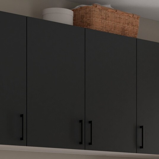 Linn Bad Overskap 2 Dører for Vaskerom Svart Matt / 60cm Linn Bad Overskap 2 Dører for Vaskerom Svart Matt / 60cm