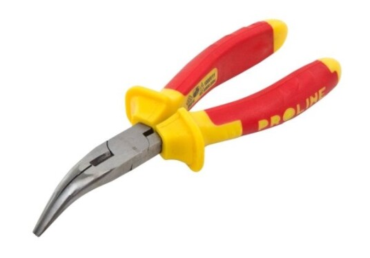 Proline Elektroteknisk Tang, Halvrund, Bøyd 160Mm 28516 Proline Elektroteknisk Tang, Halvrund, Bøyd 160Mm 28516