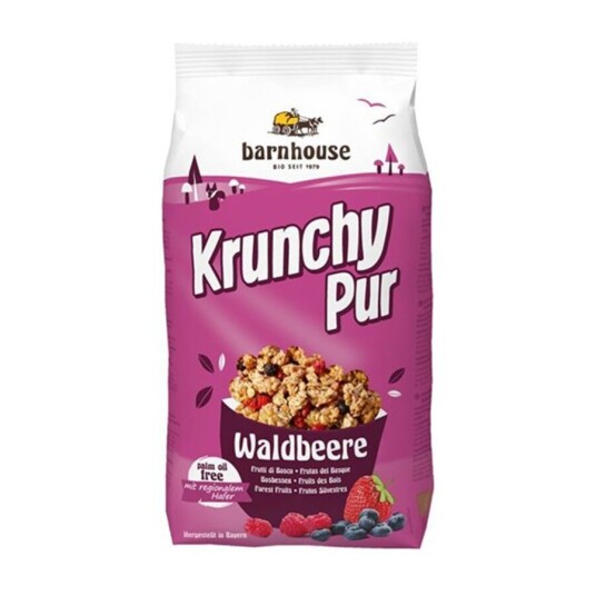 Barnhouse skogsbær krunchy musli 375 gr Barnhouse skogsbær krunchy musli 375 gr