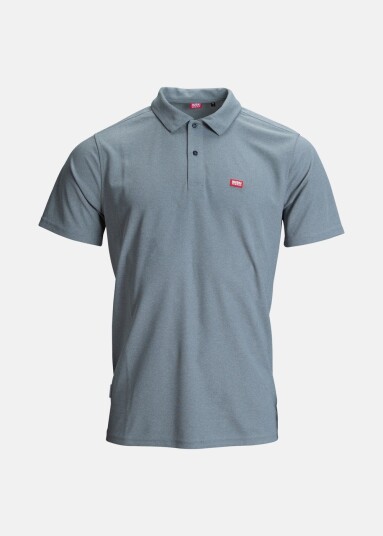 Huski Wear Tech Polo Grey Melange M Piketrøyer