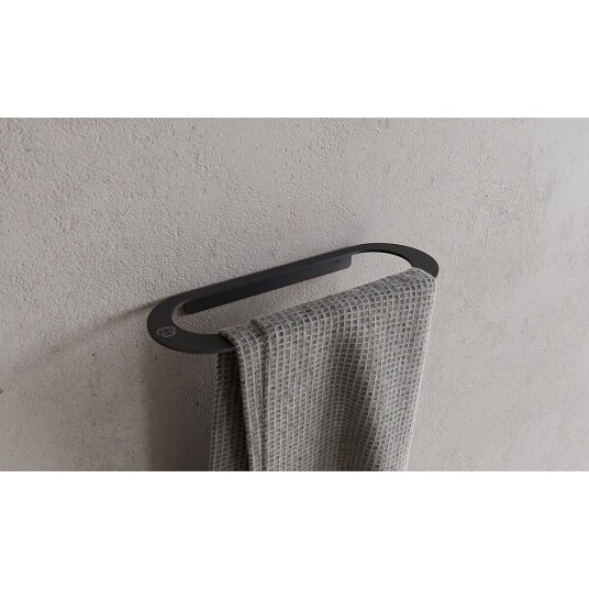 Copenhagen Bath CB 100 Håndkleholder 280 mm Sort Matt