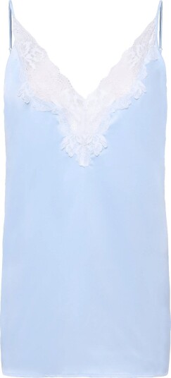 Bluebella Isabella Luxury Satin Short Chemise   ICE WATER BLUE   38