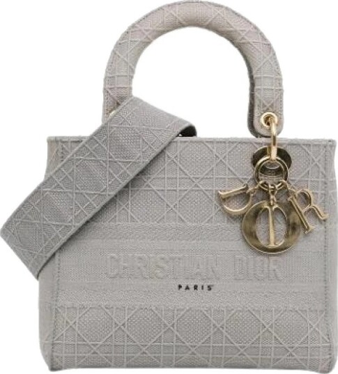 Dior Vintage Dame Pre owned Grå ONE SIZE,