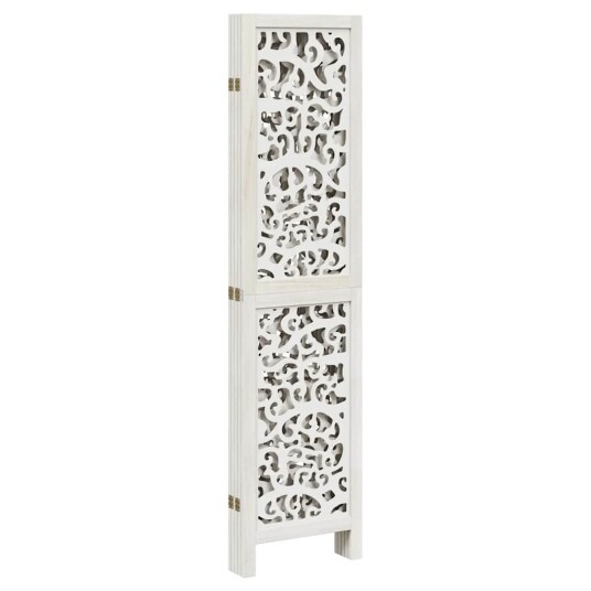  Romdeler 5 paneler hvit heltre keisertre 8721012074378