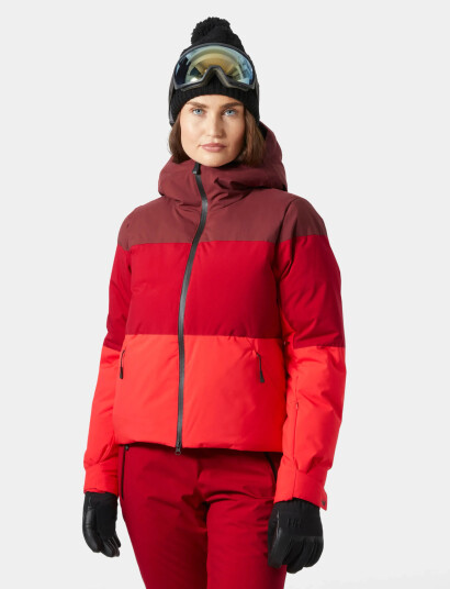 Helly Hansen W Nora Short Puffy Jacket - Red - L Helly Hansen W Nora Short Puffy Jacket - Red - L