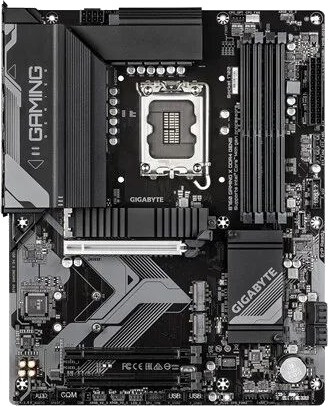 Gigabyte B760 Gaming X Hovedkort ATX LGA1700 med B760 Chipset og USB-C 3.2 Gen2 Gigabyte B760 Gaming X Hovedkort ATX LGA1700 med B760 Chipset og USB-C 3.2 Gen2