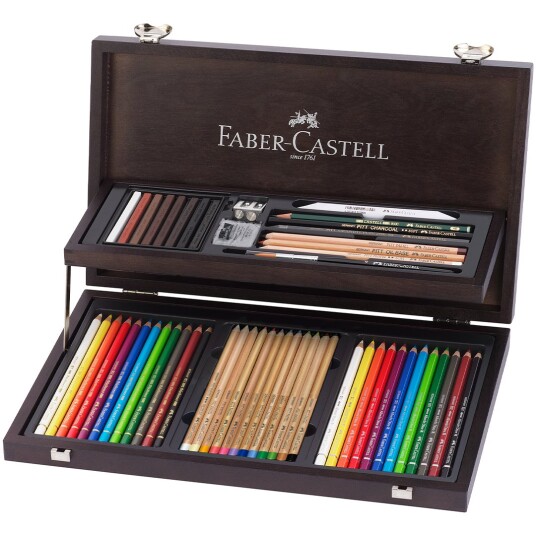 Faber Castell Art & Graphic Compendium Trekasse 54 deler