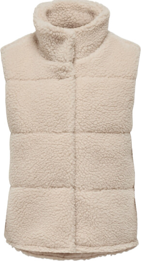 Kids Only Kogsandra Teddy Waistcoat Otw Cream 158