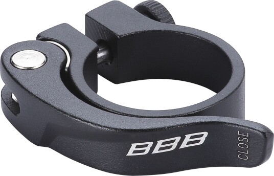 BBB Seatpost clamp 34.9 mm BSP-87 Smoothlever, setepinneklemme BLACK