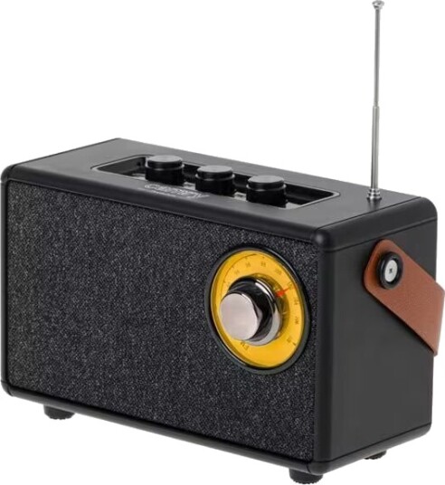 Camry CR1902B FM-radio med Bluetooth og TWS-funksjon - svart Camry CR1902B FM-radio med Bluetooth og TWS-funksjon - svart
