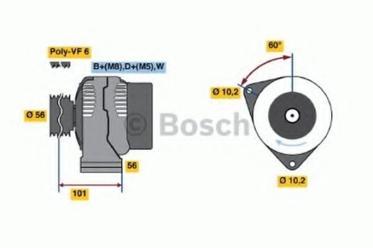 Dynamo BOSCH 0 986 040 180