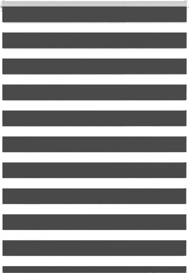 Sebragardin svart 95x100 cm stoff bredde 90,9 polyester