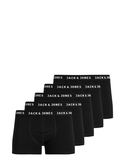 Jack & Jones Jachuey Trunks 5 Pack Noos Jnr Black 152 Jack & Jones Jachuey Trunks 5 Pack Noos Jnr Black 152