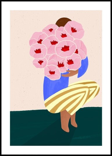 Bouquet of Flowers Plakat Plakat / 30x40cm Bouquet of Flowers Plakat Plakat / 30x40cm