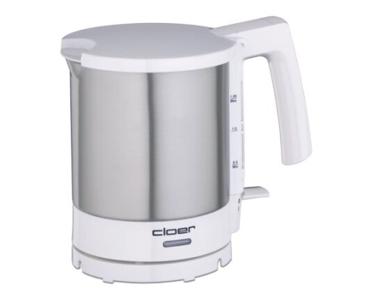 Cloer 4711 1,5 L 2000 W Rustfritt Stål Hvit Vannivåindikator Trådløs Cloer 4711 1,5 L 2000 W Rustfritt Stål Hvit Vannivåindikator Trådløs