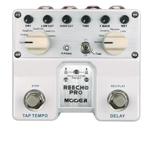Mooer Reecho Pro Digital Delay Pedal Mooer Reecho Pro Digital Delay Pedal